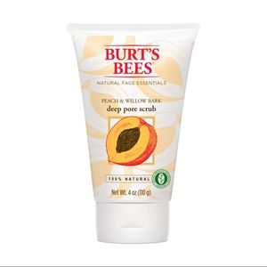 NWT Burt’s Bees Peach Deep Pore Scrub